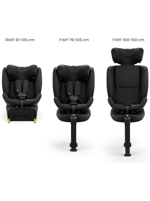 Siège Auto Kinderkraft I-FIX ENDURA SAFE 61-150 cm avec Rotation 360°, SPS+ et H-GUARD+ - Kiabi Siège Auto Kinderkraft I-FIX ENDURA SAFE 61-150 cm avec Rotation 360°, SPS+ et H-GUARD+ - Kiabi