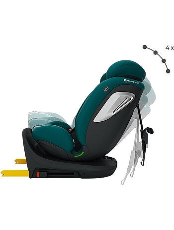 Siège auto Kinderkraft I-GROW 2 PLUS i-Size 40-150 cm évolutif 4 en 1 + organisateur voiture