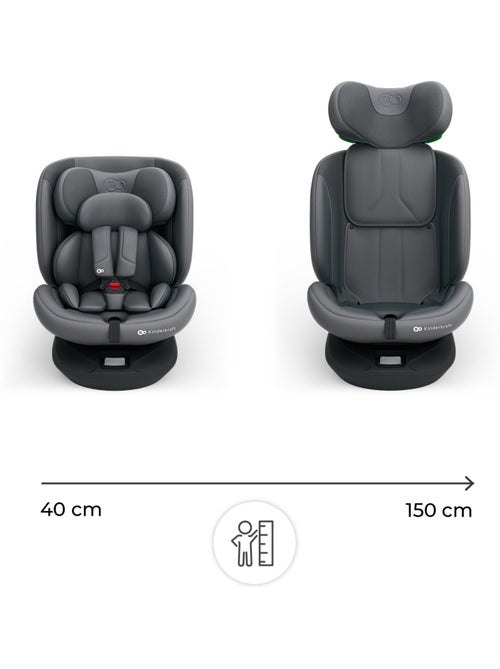 Siège auto Kinderkraft I-GROW 2 PLUS i-Size 40-150 cm protection latérale + organisateur voiture - Kiabi