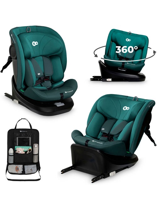 Siège auto Kinderkraft I-GROW I-SIZE 40-150 cm dos à la route 4 ans + organisateur voiture - Kiabi