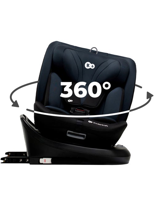 Siège auto Kinderkraft I-GROW I-SIZE 40-150 cm rotation 360° ISOFIX + organisateur voiture - Kiabi