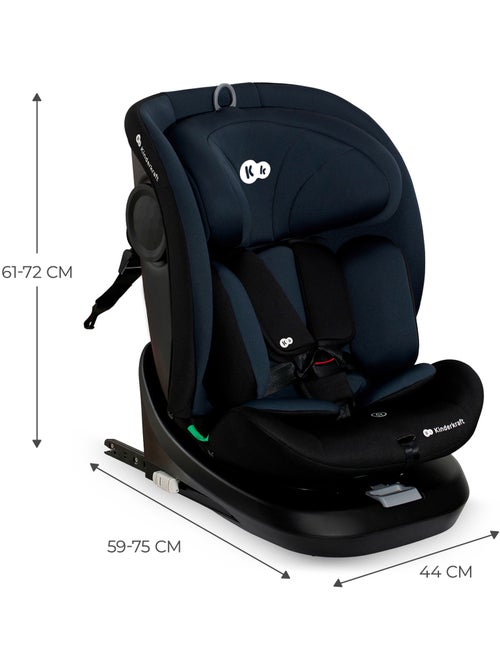 Siège auto Kinderkraft I-GROW I-SIZE 40-150 cm rotation 360° ISOFIX + organisateur voiture - Kiabi
