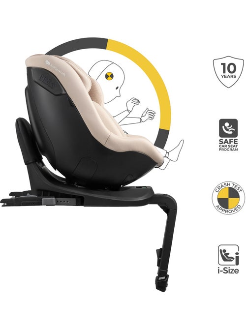 Siège Auto Kinderkraft I-GUARD i-Size 40-105 cm avec Rotation 360°, ISOFIX et RECLINING - Kiabi