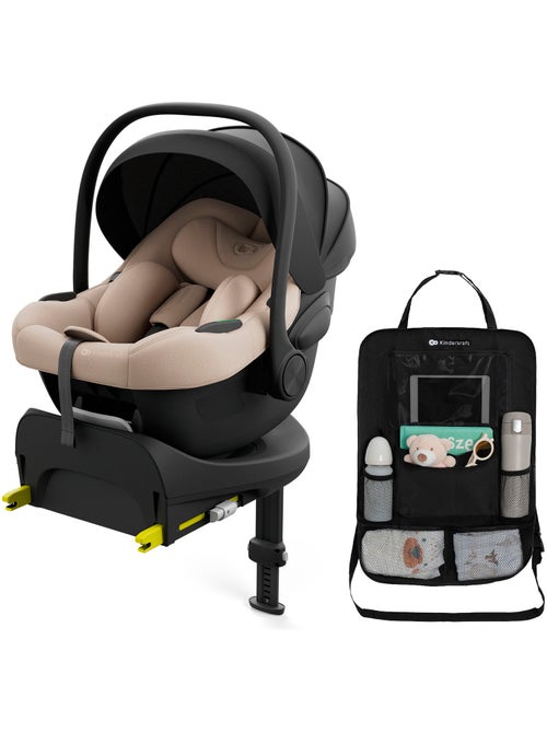 Siège Auto Kinderkraft I-LITE avec base ENDURA SAFE FX i-Size ISOFIX pivotante 90° coque naissance - Kiabi Siège Auto Kinderkraft I-LITE avec base ENDURA SAFE FX i-Size ISOFIX pivotante 90° coque naissance - Kiabi