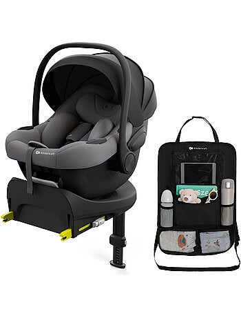 Siège Auto Kinderkraft I-LITE avec base ENDURA SAFE FX i-Size ISOFIX + Organisateur de voiture