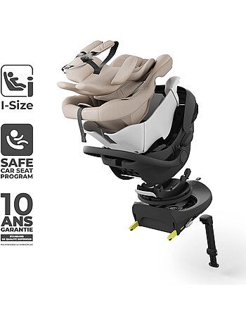 Siège Auto Kinderkraft I-LITE avec Base ENDURA SAFE FX, ISOFIX, Rotation 90° et i-Size