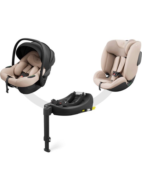 Siège Auto Kinderkraft I-LITE avec Base ENDURA SAFE FX, ISOFIX, Rotation 90° et i-Size - Kiabi