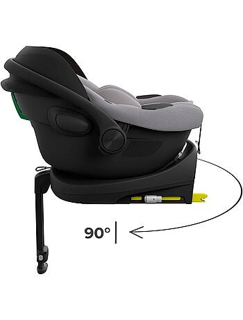 Siège Auto Kinderkraft I-LITE avec Base ENDURA SAFE FX, ISOFIX, Rotation 90° et i-Size