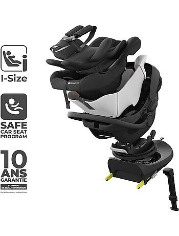 Siège Auto Kinderkraft I-LITE avec Base ENDURA SAFE FX, ISOFIX, Rotation 90° et i-Size