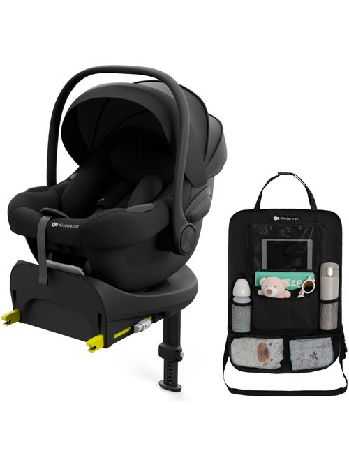 Siège Auto Kinderkraft I-LITE + base ENDURA SAFE FX ISOFIX pivotante coque 40-87 cm - Kiabi Siège Auto Kinderkraft I-LITE + base ENDURA SAFE FX ISOFIX pivotante coque 40-87 cm - Kiabi