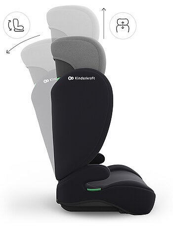 Siège auto Kinderkraft I-SPARK 2 PLUS i-Size 100-150 cm sans ISOFIX + organisateur voiture