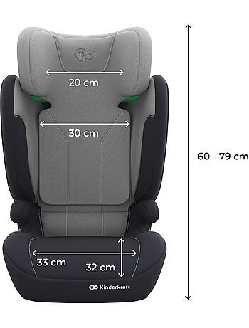Siège auto Kinderkraft I-SPARK 2 PLUS i-Size 100-150 cm sans ISOFIX + organisateur voiture