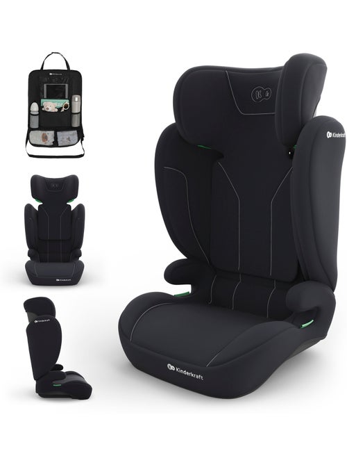 Siège auto Kinderkraft I-SPARK 2 PLUS i-Size 100-150 cm booster 2 en 1 + organisateur voiture - Kiabi Siège auto Kinderkraft I-SPARK 2 PLUS i-Size 100-150 cm booster 2 en 1 + organisateur voiture - Kiabi