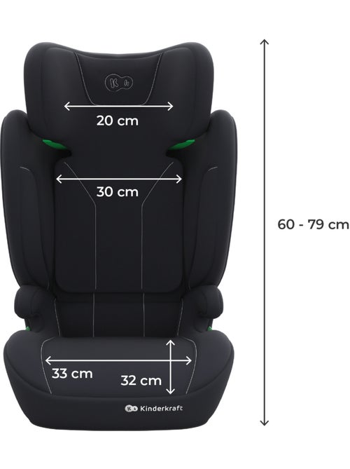 Siège auto Kinderkraft I-SPARK 2 PLUS i-Size 100-150 cm booster 2 en 1 + organisateur voiture - Kiabi Siège auto Kinderkraft I-SPARK 2 PLUS i-Size 100-150 cm booster 2 en 1 + organisateur voiture - Kiabi