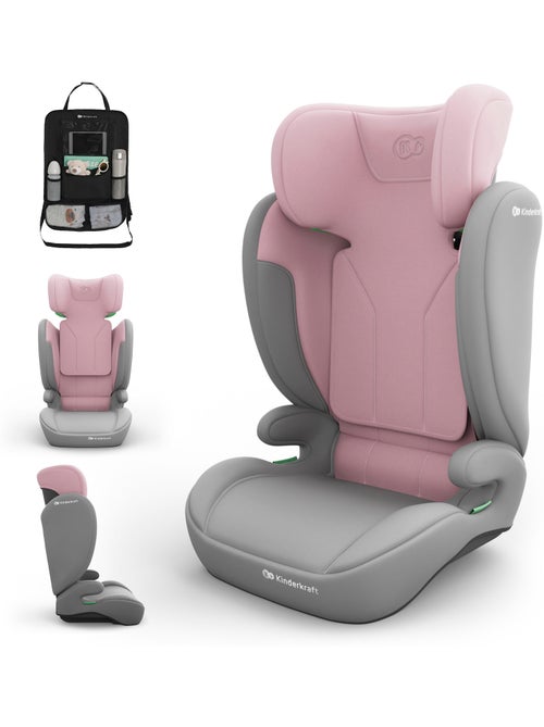 Siège auto Kinderkraft I-SPARK 2 PLUS i-Size 100-150 cm sans ISOFIX + organisateur voiture - Kiabi Siège auto Kinderkraft I-SPARK 2 PLUS i-Size 100-150 cm sans ISOFIX + organisateur voiture - Kiabi