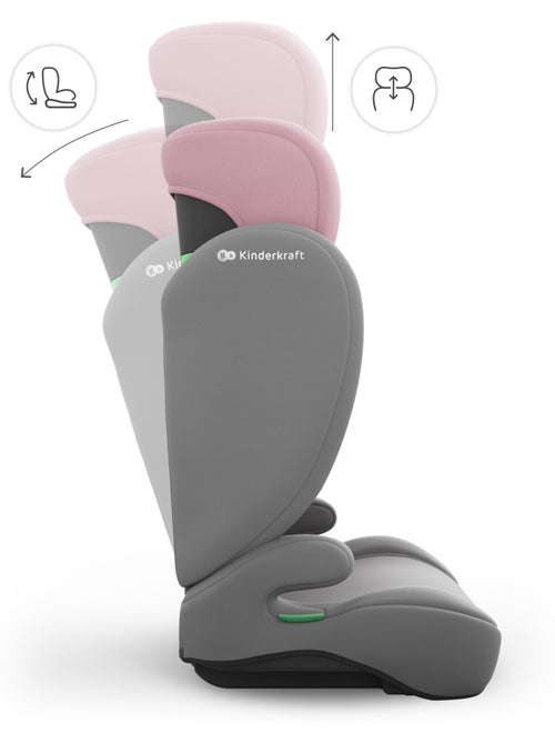 Siège auto Kinderkraft I-SPARK 2 PLUS i-Size 100-150 cm sans ISOFIX + organisateur voiture - Kiabi Siège auto Kinderkraft I-SPARK 2 PLUS i-Size 100-150 cm sans ISOFIX + organisateur voiture - Kiabi