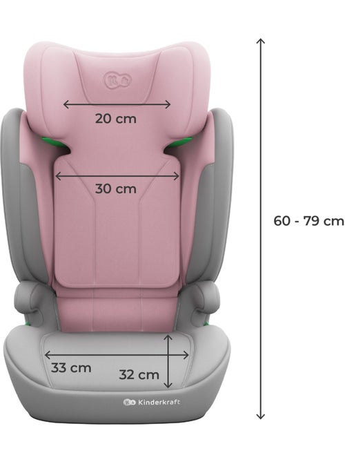 Siège auto Kinderkraft I-SPARK 2 PLUS i-Size 100-150 cm sans ISOFIX + organisateur voiture - Kiabi Siège auto Kinderkraft I-SPARK 2 PLUS i-Size 100-150 cm sans ISOFIX + organisateur voiture - Kiabi