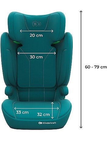 Siège auto Kinderkraft I-SPARK 2 PLUS i-Size 100-150 cm sans ISOFIX + organisateur voiture