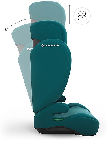 Siège auto Kinderkraft I-SPARK 2 PLUS i-Size R129 100-150 cm booster 2-en-1 dès 140 cm