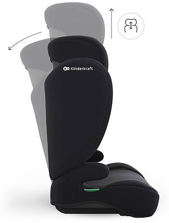 Siège auto Kinderkraft I-SPARK 2 PLUS i-Size R129 100-150 cm booster 2-en-1 dès 140 cm