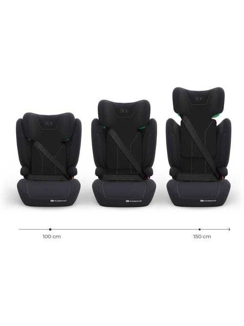 Siège auto Kinderkraft I-SPARK 2 PLUS i-Size R129 100-150 cm booster 2-en-1 dossier amovible - Kiabi Siège auto Kinderkraft I-SPARK 2 PLUS i-Size R129 100-150 cm booster 2-en-1 dossier amovible - Kiabi