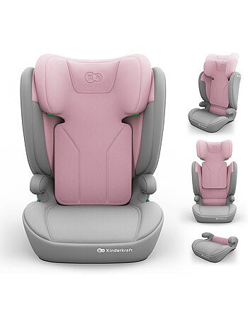 Siège auto Kinderkraft I-SPARK 2 PLUS i-Size R129 100-150 cm booster 2-en-1 housse lavable