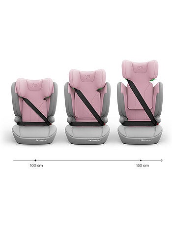 Siège auto Kinderkraft I-SPARK 2 PLUS i-Size R129 100-150 cm booster 2-en-1 housse lavable
