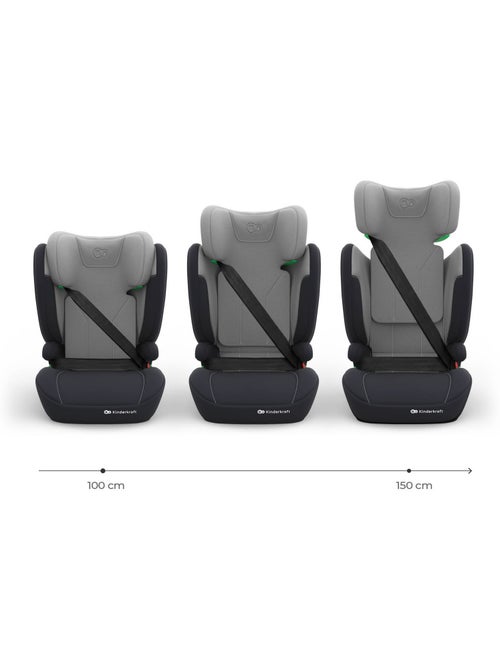 Siège auto Kinderkraft I-SPARK 2 PLUS R129 100-150 cm appuie-tête 10 pos. sans ISOFIX - Kiabi Siège auto Kinderkraft I-SPARK 2 PLUS R129 100-150 cm appuie-tête 10 pos. sans ISOFIX - Kiabi
