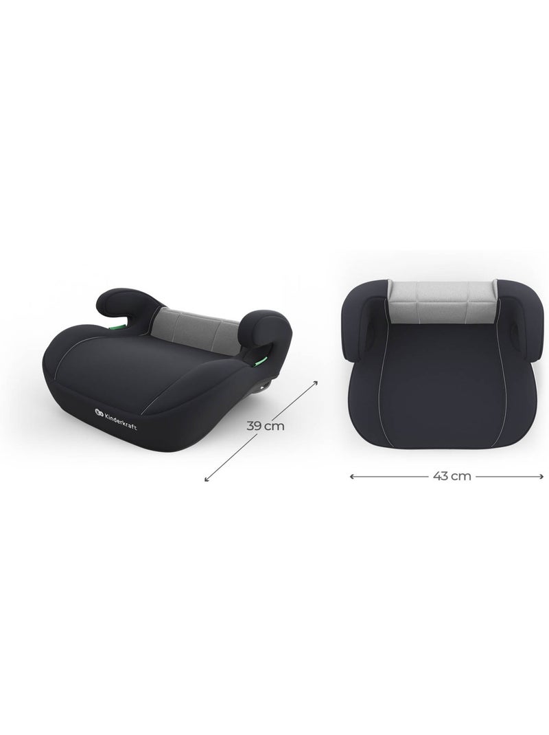 Siège auto Kinderkraft I-SPARK 2 PLUS R129 100-150 cm appuie-tête 10 pos. sans ISOFIX Gris - Kiabi