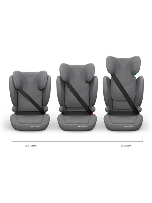 Siège auto Kinderkraft JUNIOR FIX 2 PLUS 100-150 cm appui-tête réglable SPS + organisateur voiture - Kiabi Siège auto Kinderkraft JUNIOR FIX 2 PLUS 100-150 cm appui-tête réglable SPS + organisateur voiture - Kiabi