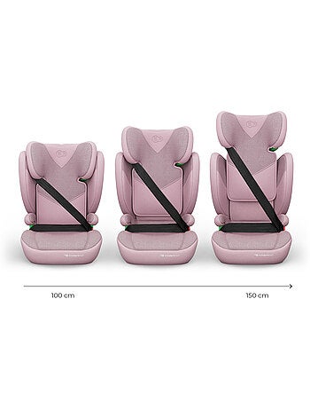 Siège auto Kinderkraft JUNIOR FIX 2 PLUS 100-150 cm confort enfant AIR FLOW + organisateur voiture