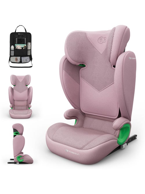 Siège auto Kinderkraft JUNIOR FIX 2 PLUS 100-150 cm confort enfant AIR FLOW + organisateur voiture - Kiabi Siège auto Kinderkraft JUNIOR FIX 2 PLUS 100-150 cm confort enfant AIR FLOW + organisateur voiture - Kiabi
