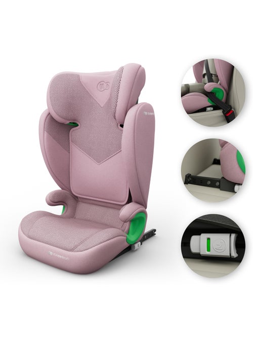 Siège auto Kinderkraft JUNIOR FIX 2 PLUS 100-150 cm confort enfant AIR FLOW + organisateur voiture - Kiabi Siège auto Kinderkraft JUNIOR FIX 2 PLUS 100-150 cm confort enfant AIR FLOW + organisateur voiture - Kiabi