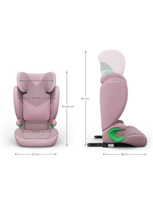Siège auto Kinderkraft JUNIOR FIX 2 PLUS 100-150 cm confort enfant AIR FLOW + organisateur voiture - Kiabi Siège auto Kinderkraft JUNIOR FIX 2 PLUS 100-150 cm confort enfant AIR FLOW + organisateur voiture - Kiabi