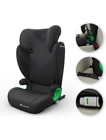 Siège auto Kinderkraft JUNIOR FIX 2 PLUS 100-150 cm confort enfant AIR FLOW + organisateur voiture