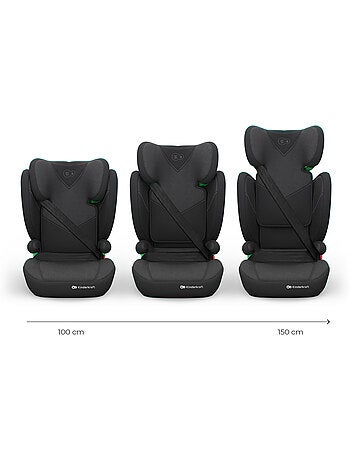 Siège auto Kinderkraft JUNIOR FIX 2 PLUS 100-150 cm confort enfant AIR FLOW + organisateur voiture