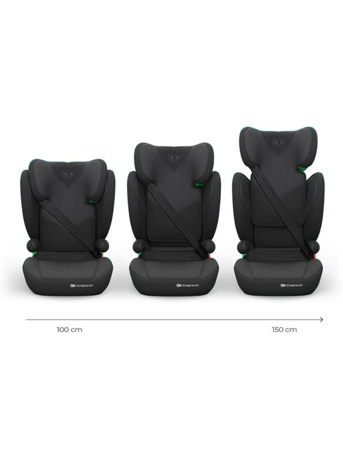 Siège auto Kinderkraft JUNIOR FIX 2 PLUS 100-150 cm ISOFIX SPS AIR FLOW + organisateur voiture - Kiabi Siège auto Kinderkraft JUNIOR FIX 2 PLUS 100-150 cm ISOFIX SPS AIR FLOW + organisateur voiture - Kiabi