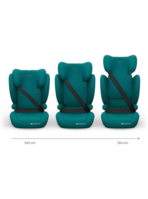 Siège auto Kinderkraft JUNIOR FIX 2 PLUS 100-150 cm protection latérale SPS + organisateur voiture - Kiabi Siège auto Kinderkraft JUNIOR FIX 2 PLUS 100-150 cm protection latérale SPS + organisateur voiture - Kiabi