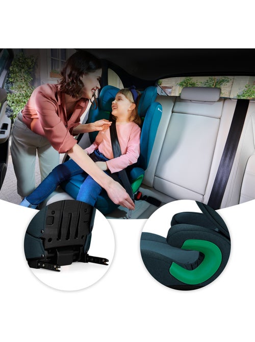 Siège auto Kinderkraft JUNIOR FIX 2 PLUS 100-150 cm rehausseur ISOFIX Air Flow respirant - Kiabi Siège auto Kinderkraft JUNIOR FIX 2 PLUS 100-150 cm rehausseur ISOFIX Air Flow respirant - Kiabi
