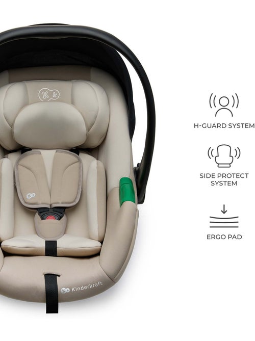 Siège Auto Kinderkraft MINK PRO 2 i-Size 40-87 cm avec H-GUARD+, SPS+, EASY GROW et Base MINK FX - Kiabi