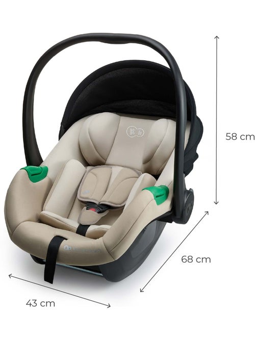 Siège Auto Kinderkraft MINK PRO 2 i-Size 40-87 cm avec H-GUARD+, SPS+, EASY GROW et Base MINK FX - Kiabi