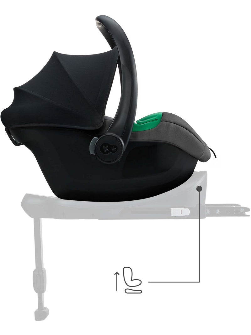 Siège Auto Kinderkraft MINK PRO 2 i-Size 40-87 cm avec H-GUARD+, SPS+, EASY GROW et Base MINK FX Gris - Kiabi