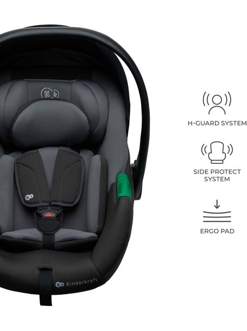 Siège Auto Kinderkraft MINK PRO 2 i-Size 40-87 cm avec H-GUARD+, SPS+, EASY GROW et Base MINK FX - Kiabi