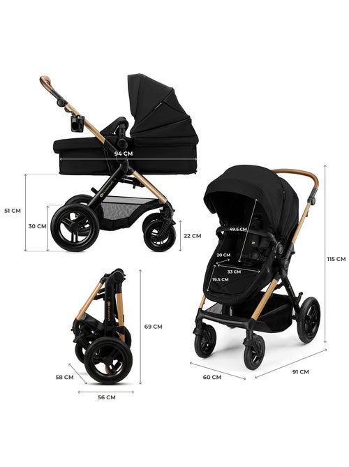 Siège Auto Kinderkraft MINK PRO 2 i-Size 40-87 cm avec H-GUARD+, SPS+ et EASY GROW - Kiabi Siège Auto Kinderkraft MINK PRO 2 i-Size 40-87 cm avec H-GUARD+, SPS+ et EASY GROW - Kiabi