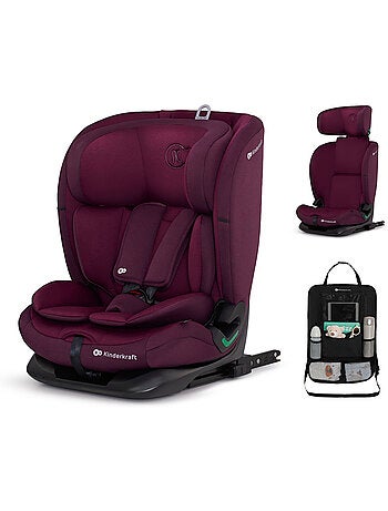 Siège auto Kinderkraft ONETO3 I-SIZE 76-150 cm dossier inclinable 5 positions + organisateur voiture