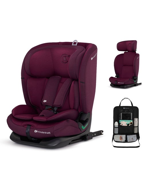 Siège auto Kinderkraft ONETO3 I-SIZE 76-150 cm appui-tête H-GUARD + organisateur voiture - Kiabi