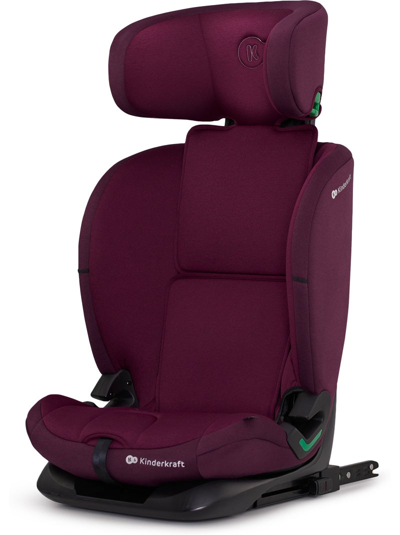 Siège auto Kinderkraft ONETO3 I-SIZE 76-150 cm appui-tête H-GUARD + organisateur voiture Bordeaux - Kiabi