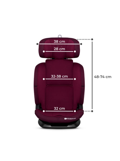 Siège Auto Kinderkraft ONETO3 i-Size 76-150 cm avec ISOFIX, SPS, H-GUARD et EASY GROW - Kiabi