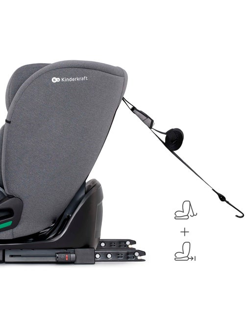 Siège Auto Kinderkraft ONETO3 i-Size 76-150 cm avec ISOFIX, SPS, H-GUARD et EASY GROW - Kiabi