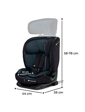Siège Auto Kinderkraft ONETO3 i-Size 76-150 cm avec ISOFIX, SPS, H-GUARD et EASY GROW